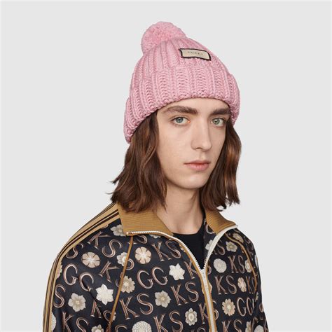 cappello gucci rosa|cappello lana gucci.